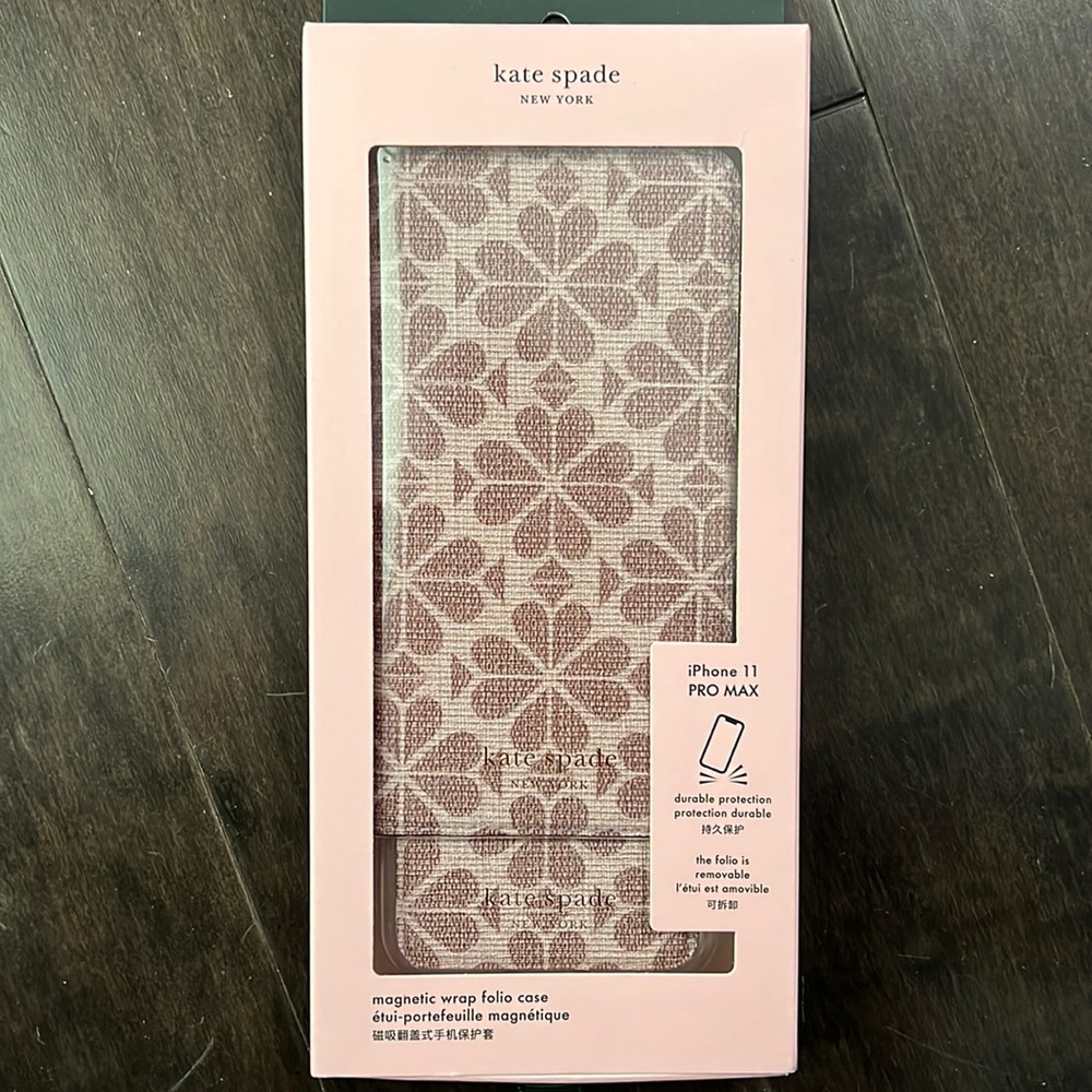 Kate Spade iPhone 11 Pro Max Magnetic folio case